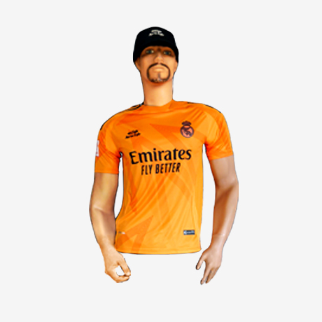 Camiseta Real Madrid Naranja