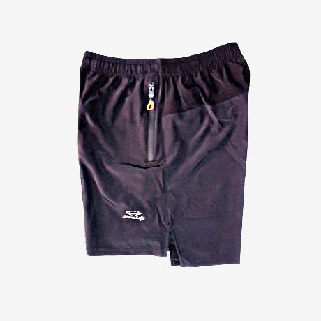 Short Star Negro Con Cierre
