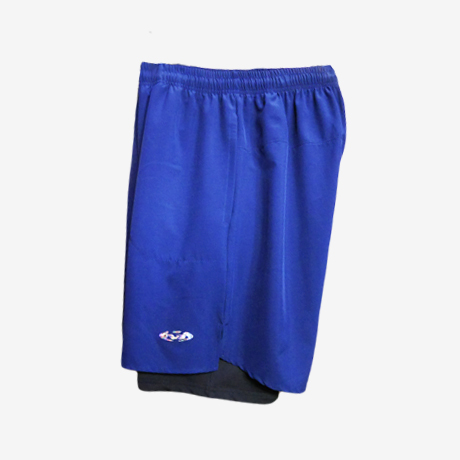 Short Star Azul Doble Capa