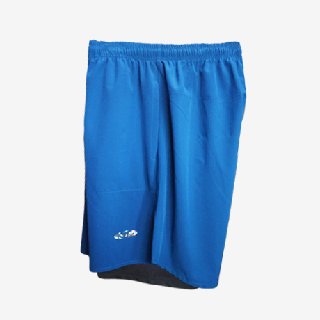 Short Star Celeste Doble Capa